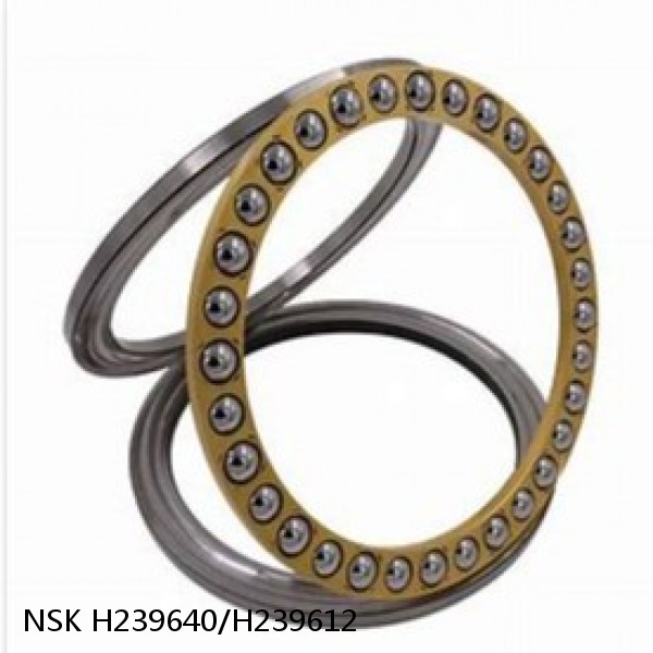 H239640/H239612 NSK Double Direction Thrust Bearings