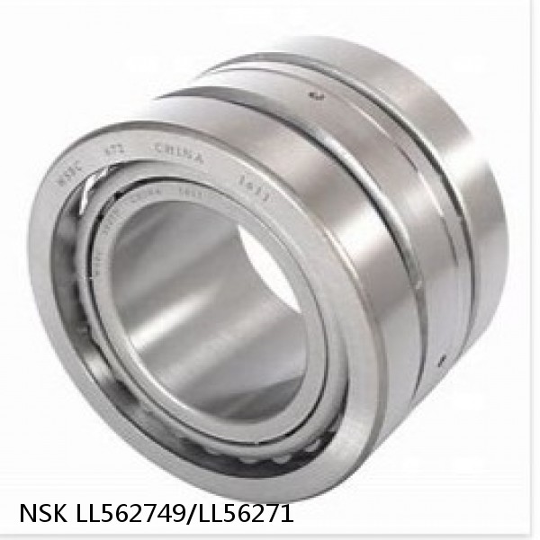 LL562749/LL56271 NSK Tapered Roller Bearings Double-row