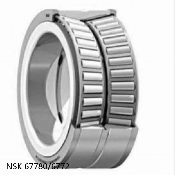 67780/6772 NSK Tapered Roller Bearings Double-row