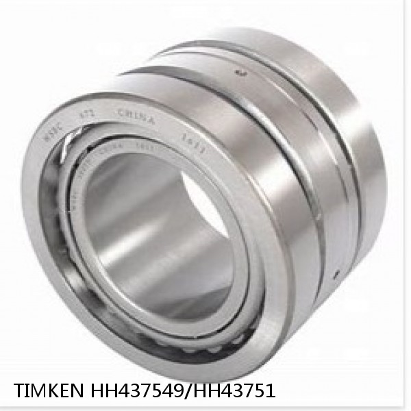 HH437549/HH43751 TIMKEN Tapered Roller Bearings Double-row