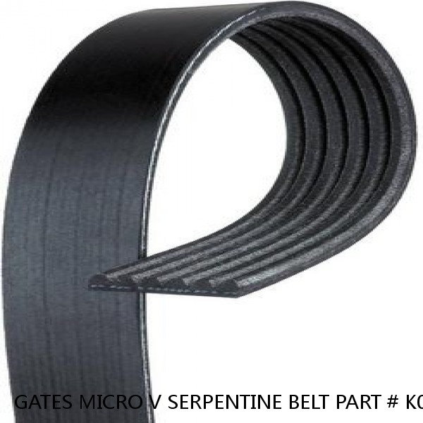 GATES MICRO V SERPENTINE BELT PART # K060905 OR PART # 6PK2295