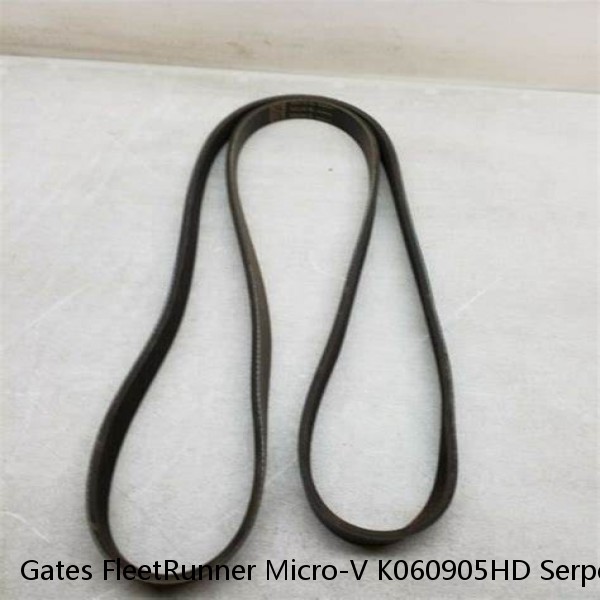 Gates FleetRunner Micro-V K060905HD Serpentine Belt for 10051599 10210382 gs